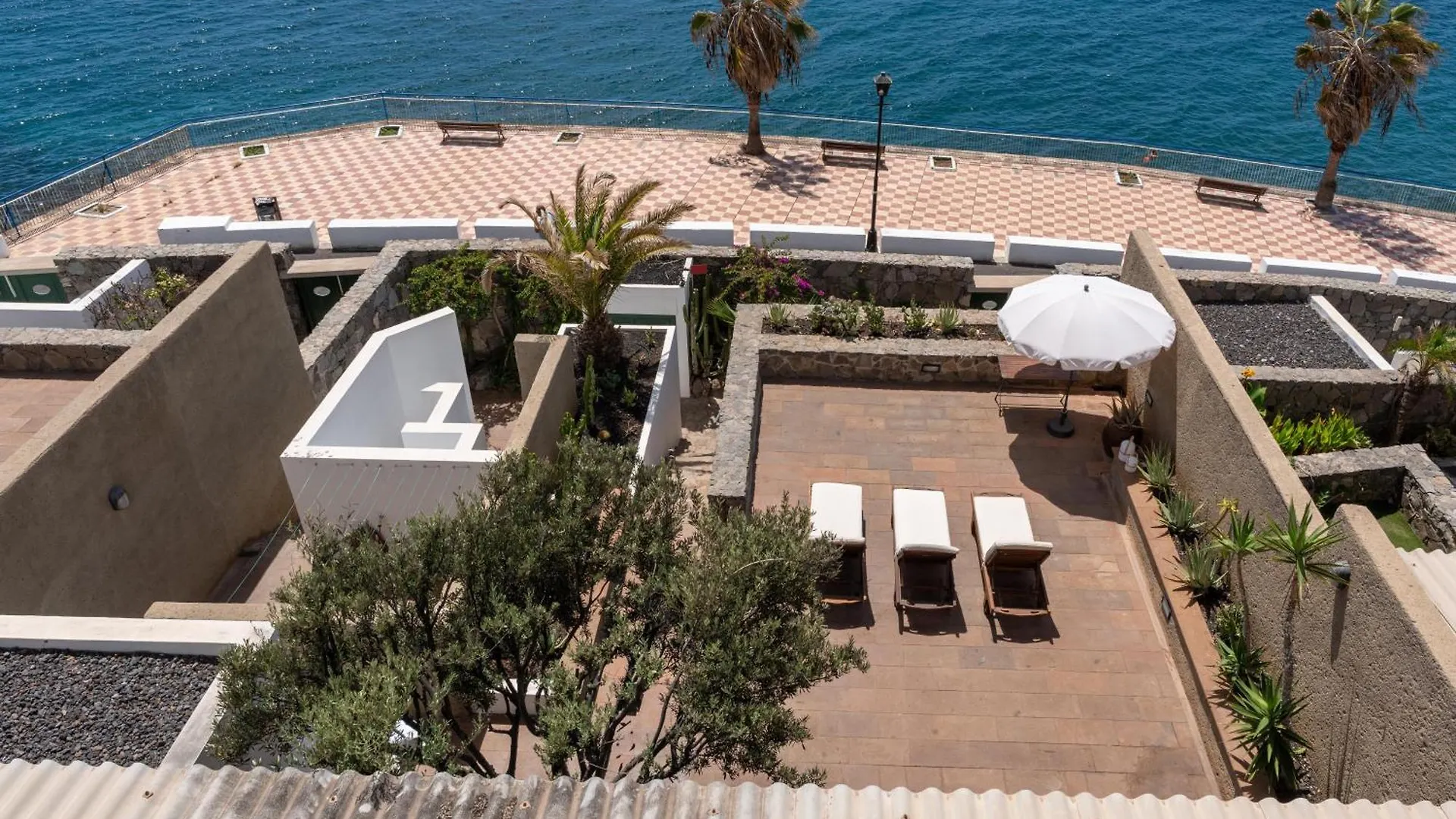 Villa El Olivo - First Line With Direct Access To The Beach Poris de Abona Apartmán